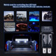 Kubota RTV / RTV-X / Sidekick Lighted Whip Illuminated Marine Rocker Switch 12V by Kemimoto